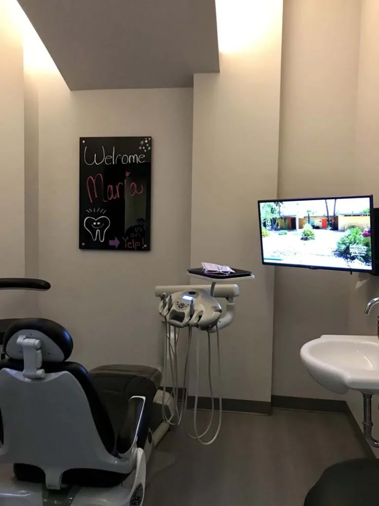 dental operatory at Serenity Smiles